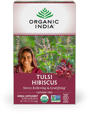 Organic India tulsi hibiscus Organic India tulsi hibiscus